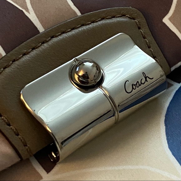 Coach signature satchel bag - Picture 6 of 16